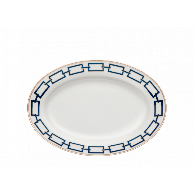 Catene Zaffiro Oval Flat Platter 13 1/4 in