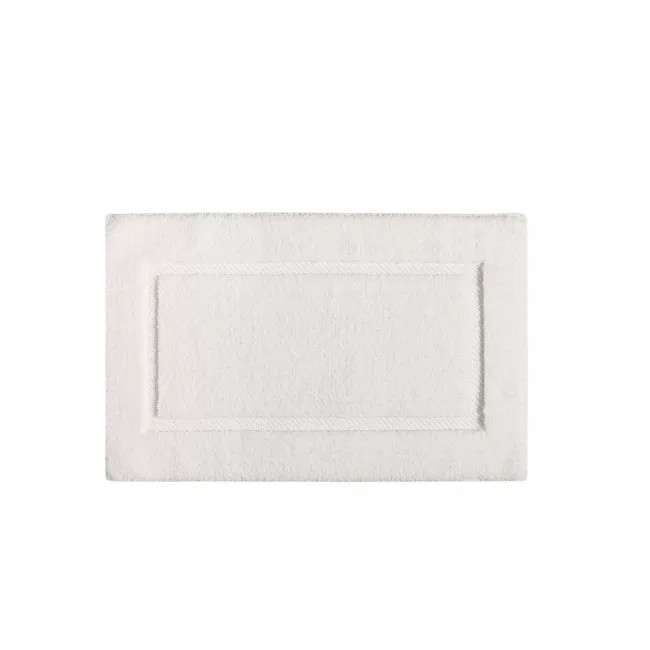 Egoist Combed Cotton Bath Rugs and Mats White