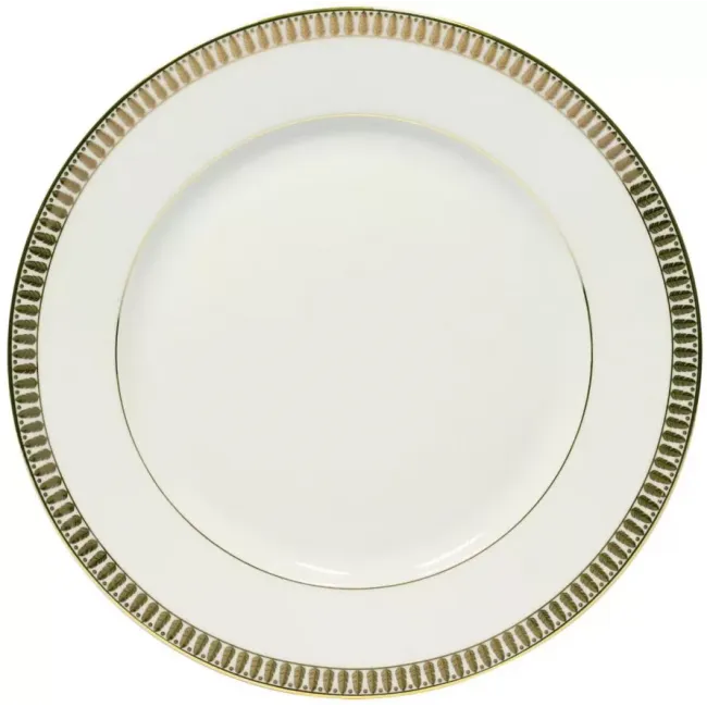 Plumes White/Gold Covered Vegetable Dish 80 Cl