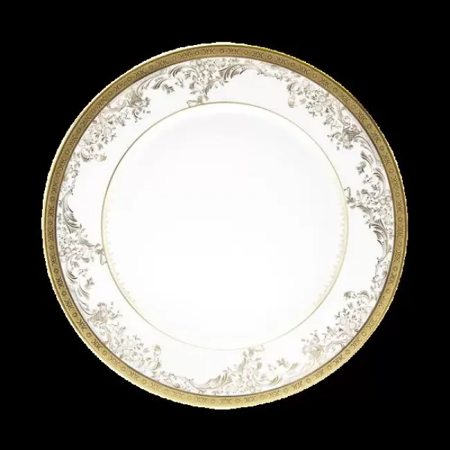 Diplomate White/Gold Tart Platter 31.5 Cm (Special Order)