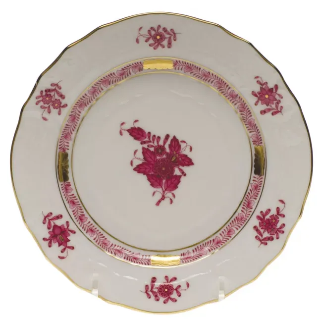 Chinese Bouquet Raspberry Bread And Butter Plate 6 in D