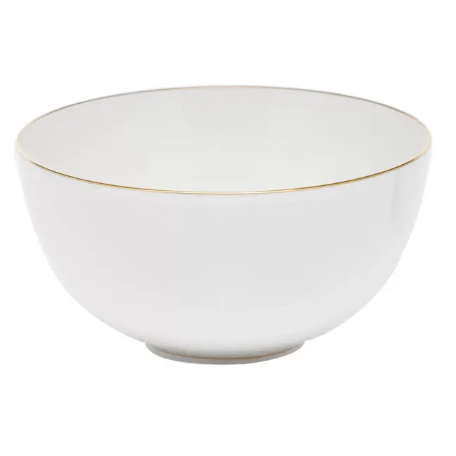 Golden Edge Small Bowl 3 in H X 5.75 in D