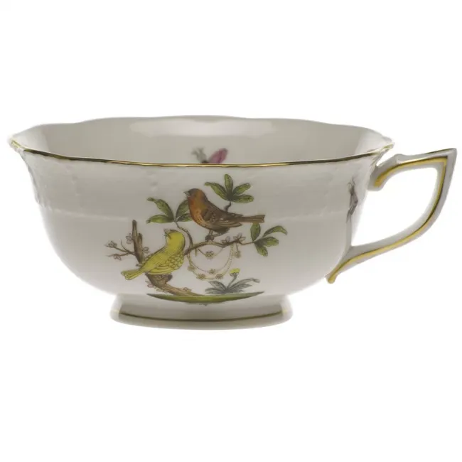 Rothschild Bird Motif 06 Multicolor Tea Cup 8 Oz