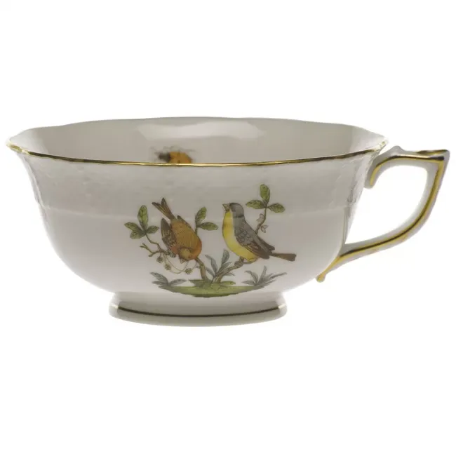 Rothschild Bird Motif 07 Multicolor Tea Cup 8 Oz