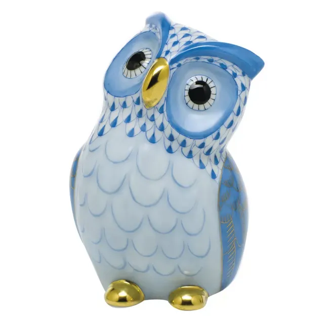 Owl Blue 2.75 in L X 2.25 in W X 4 in H