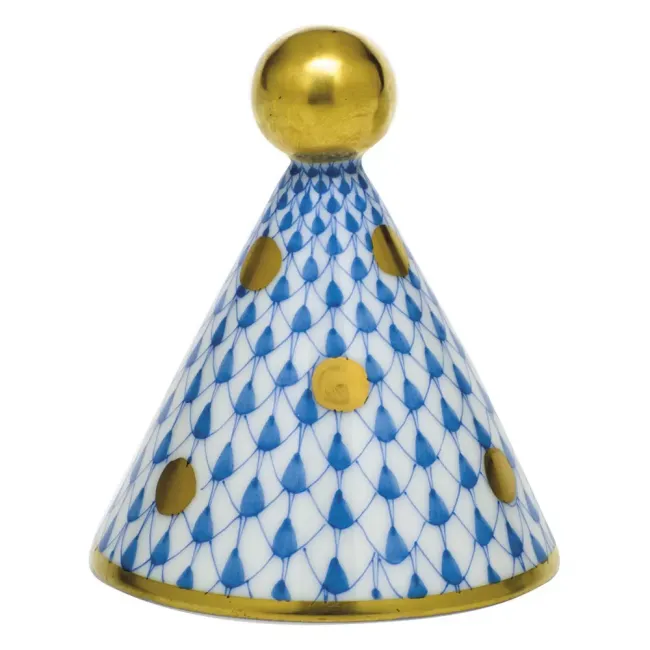 Party Hat Blue 2 in L X 2 in W X 2.25 in H