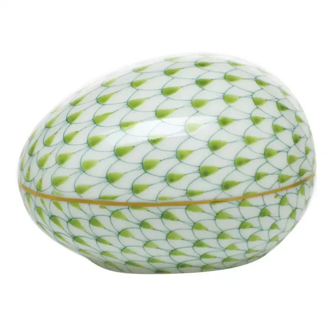 Large Egg Key Lime 3 in L X 2.25 in W X 2 in H