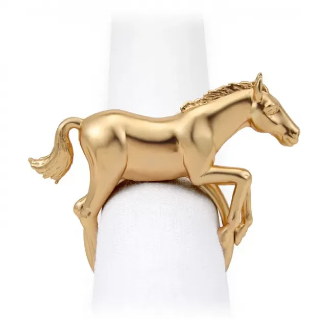 Horse Gold Napkin Jewels