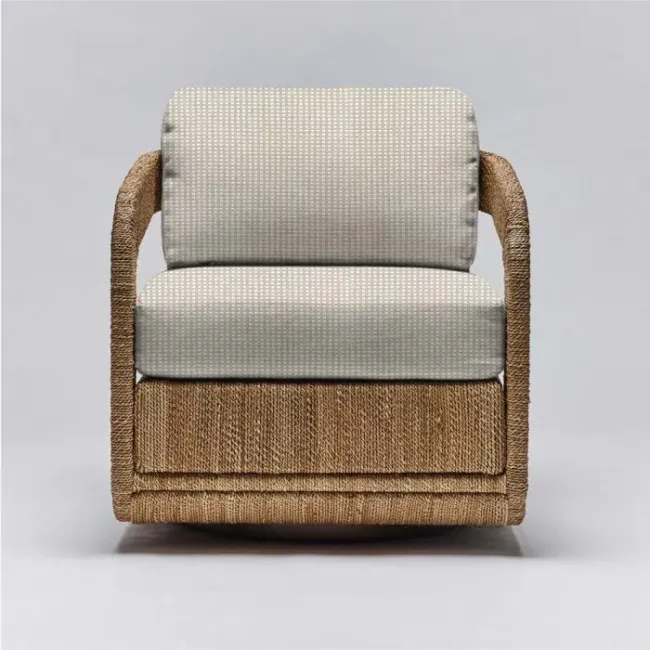Harbour Lounge Chair Natural/Natural Cream