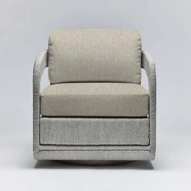 Harbour Lounge Chair Grey/Straw