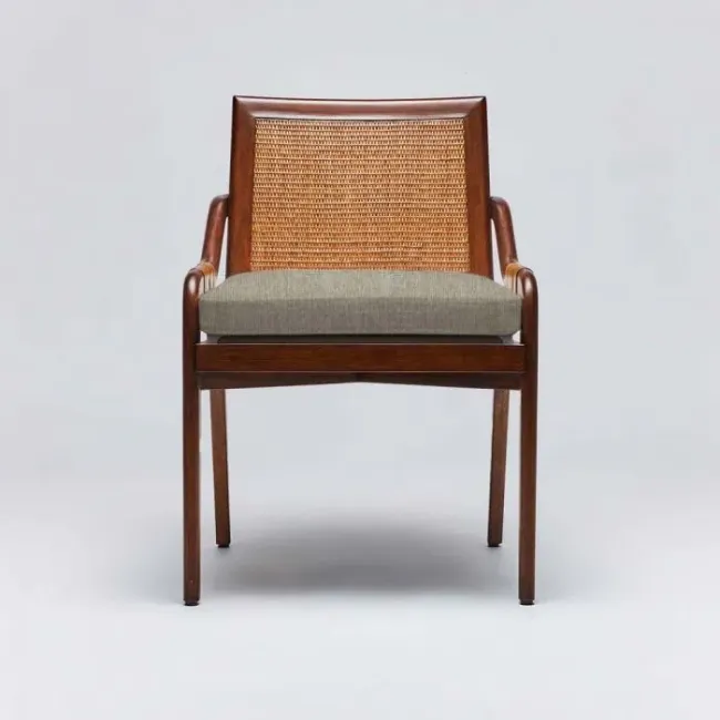 Delray Side Chair Chestnut/Fawn