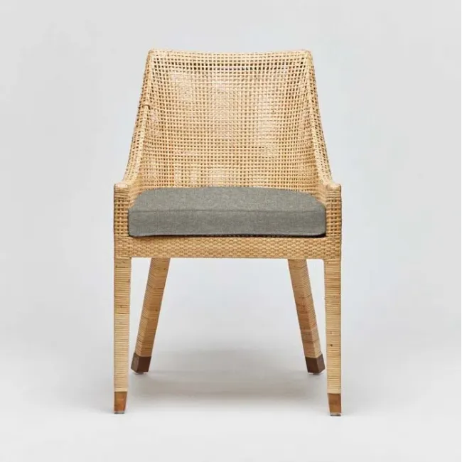Boca Dining Chair Natural/Moss