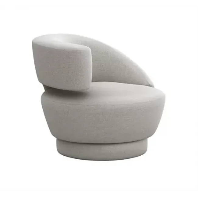 Arabella Left Swivel Chair, Grey