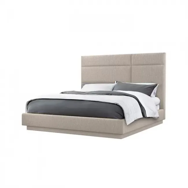 Quadrant Bed Luxe Chenille/Bungalow