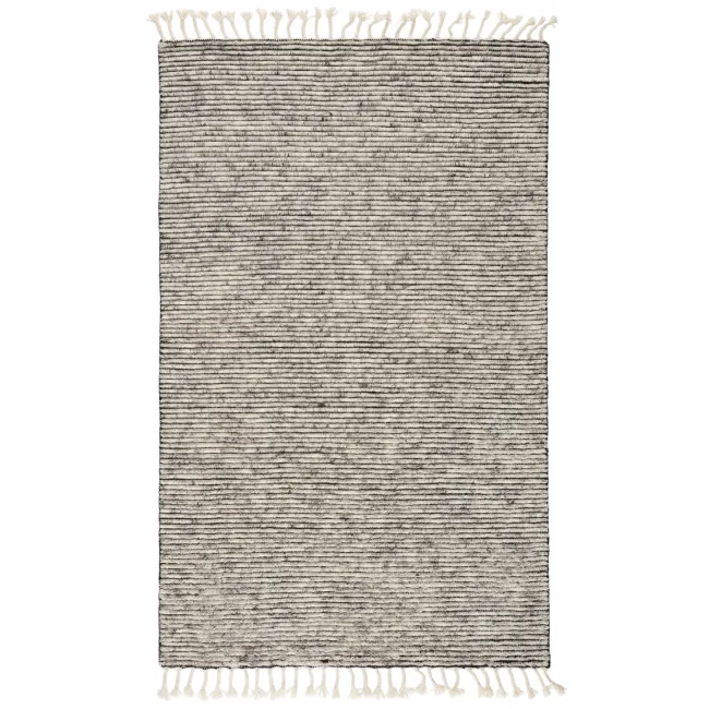 ALP02 Alpine White/Gray Undyed Wool Rugs