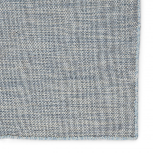 Malta Blue Handwoven Wool Rug