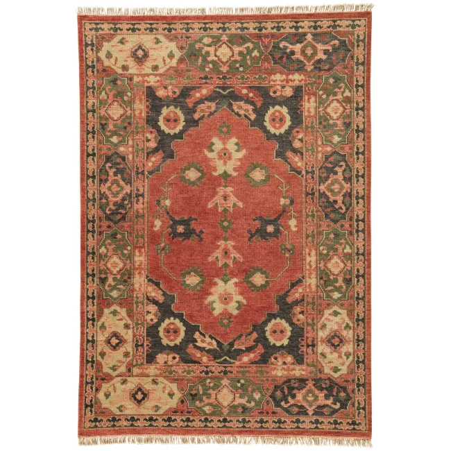 Jaipur Living Selene Handmade Floral Black/ Beige Area Rug (2'X3')