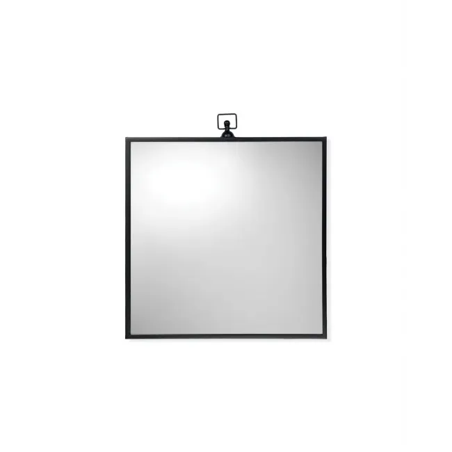 Vince Mirror Black with Beveled Mirror