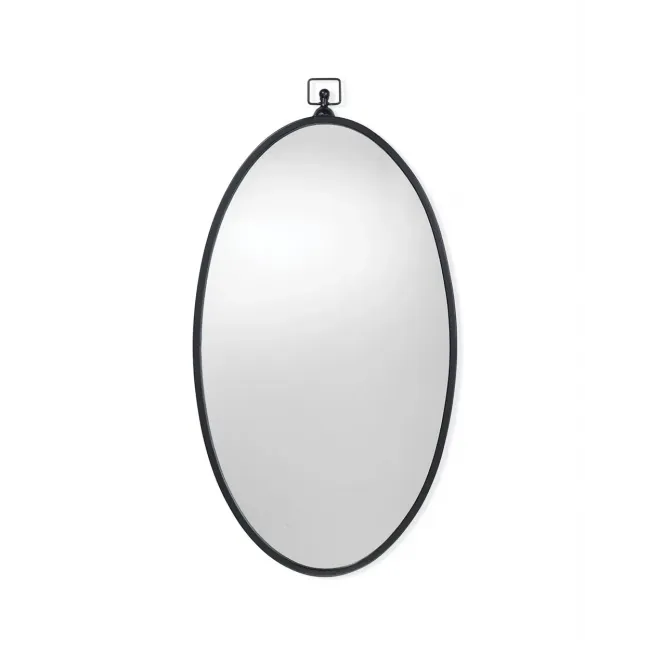 Wade Mirror Black with Beveled Mirror
