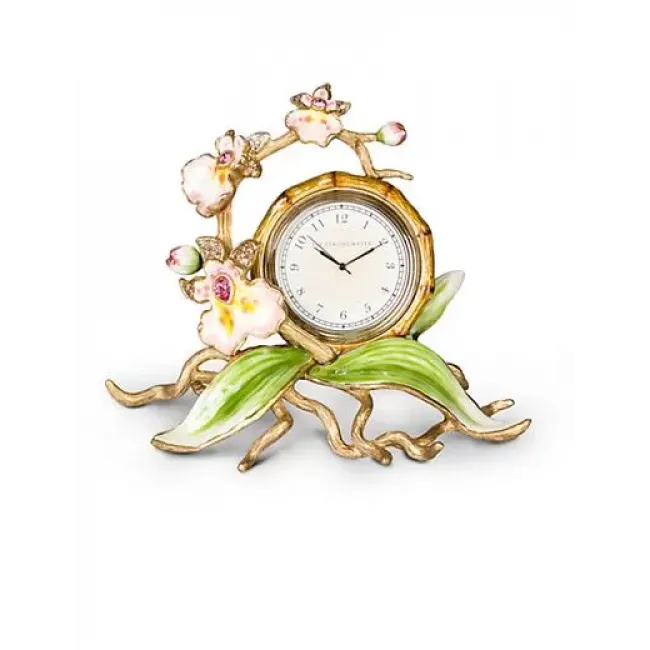 Tara Orchid Clock