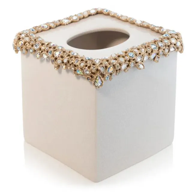 Emerson Bejeweled Tissue Box Opal
