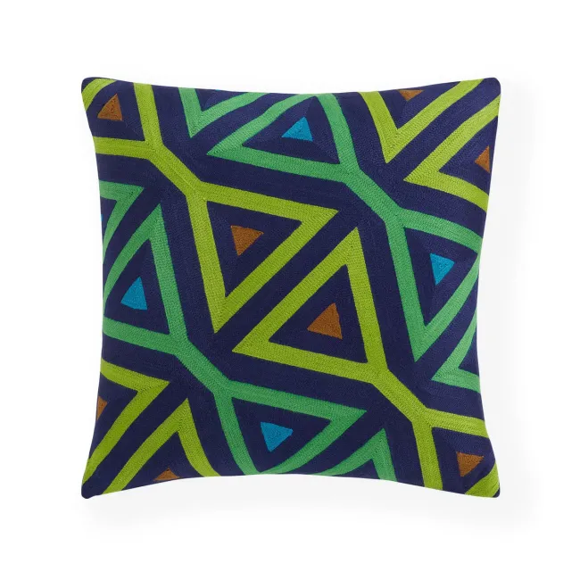 Piccadilly Triangles Pillow