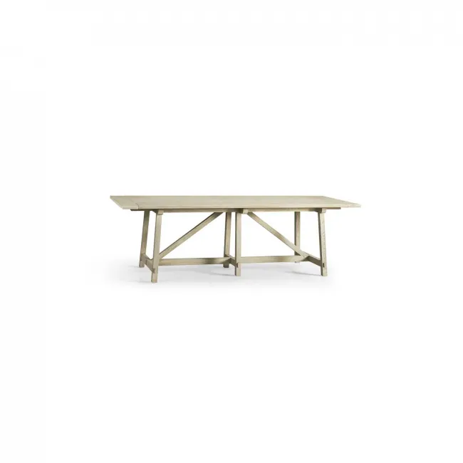Timeless Sidereal French Laundry Table in Stripped Oak