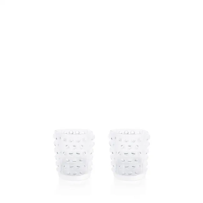 Mossi Votives Clear, Set of Two