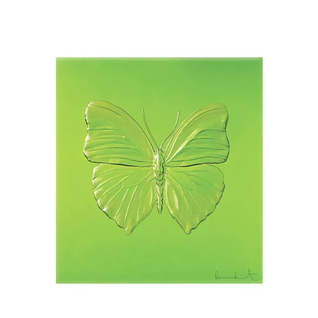 Eternal Love Panel, Damien Hirst In Collaboration With Lalique, 2015, Limited Edition (50 Pieces), Green Crystal (Special Order)