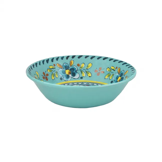 Madrid Turquoise Melamine 7.5" Cereal Bowl