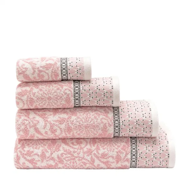 Charme Pink Bath Towels