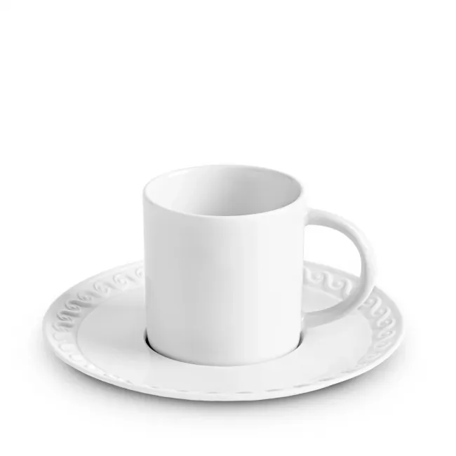 Neptune White Espresso Cup + Saucer 4oz - 11cl