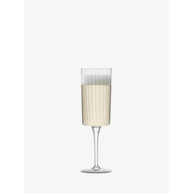 LSA Savoy Champagne Flute Set 2 200ml Clear