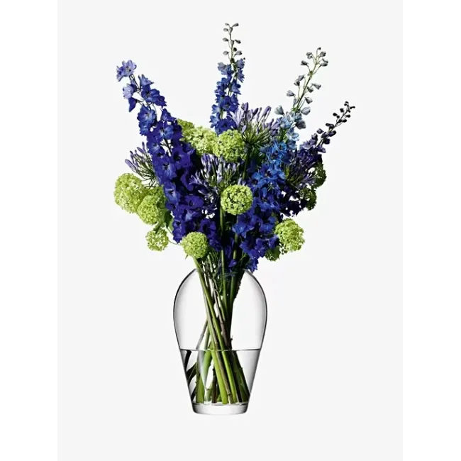 LSA Flower Clear Tall Stem Vase 29cm