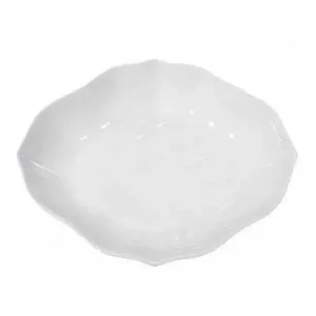 Dressed in White Oval Dish 4.5" 4.5" Rd