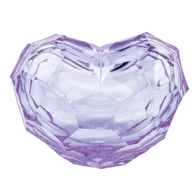 Heart Object Alexandrite Lead-Free Crystal, Cut 10 Cm