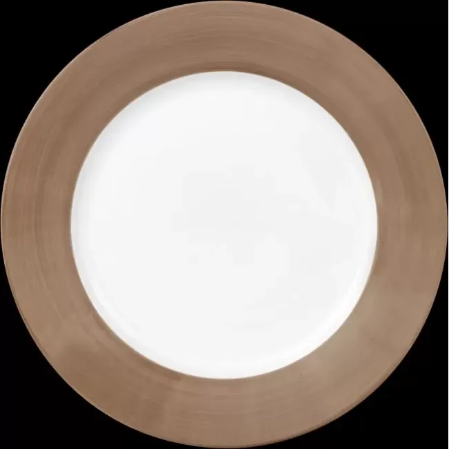 Coco Taupe Round Cake Plate 12.5 in (Special Order)