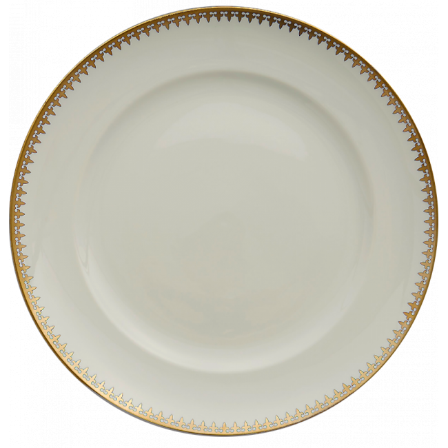 Gold Arrowhead Dinner Plate 10.75"