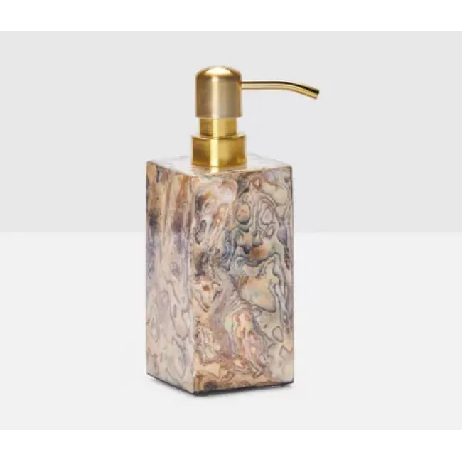 Adana Marbleized Young Pen Soap Pump Square Straight Shell