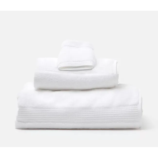 Annecy White Guest Towel 100% Cotton 550 Gsm