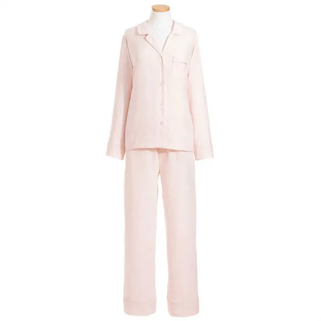 Lush Linen Slipper Pink Pajama