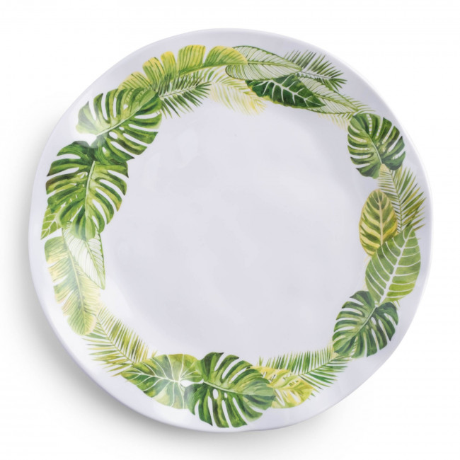 Palm Melamine 10.5" Dinner Plate