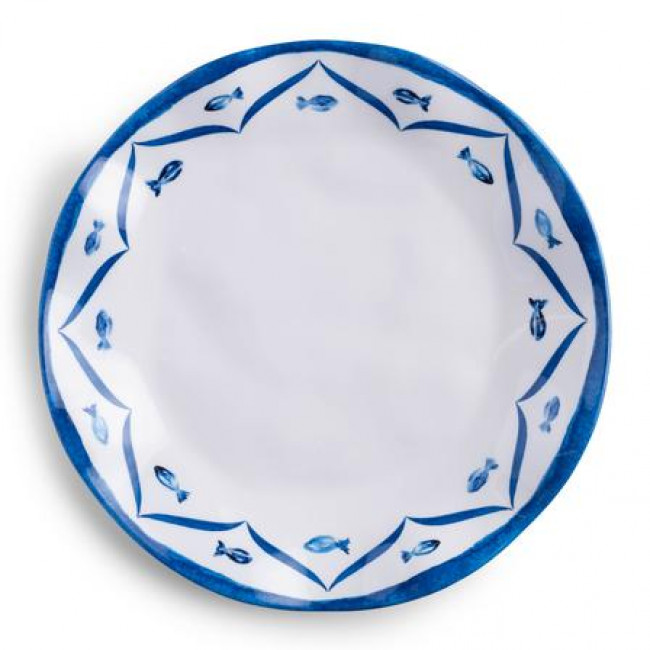 Sardinia Melamine 10.5" Dinner Plate