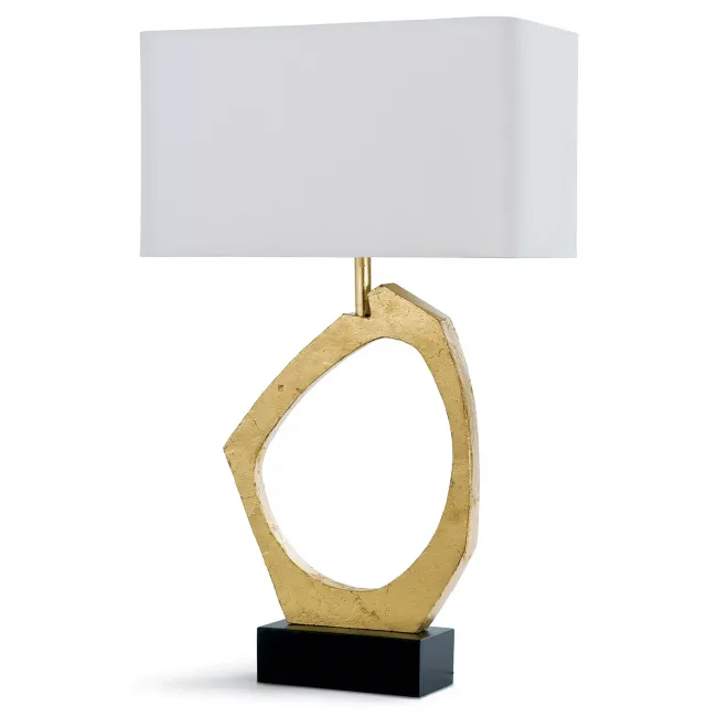 Manhattan Table Lamp, Gold Leaf