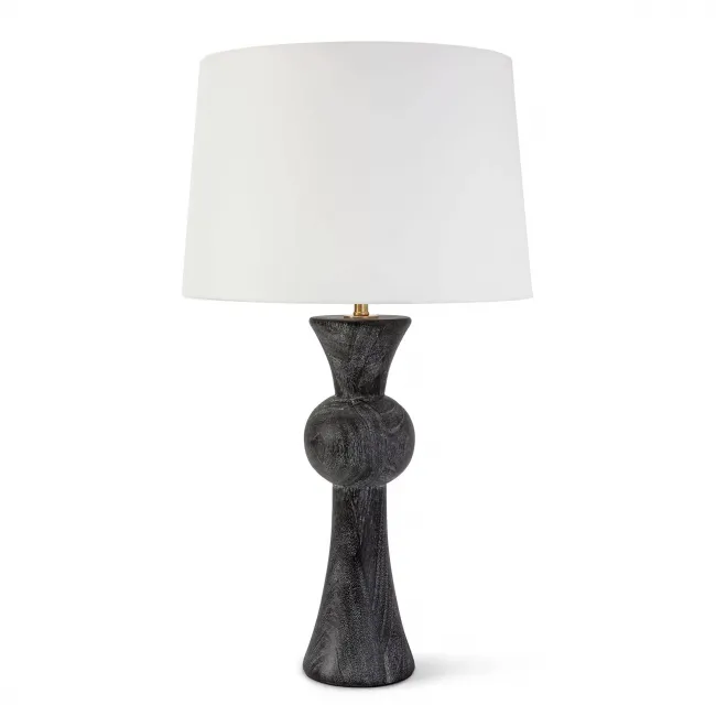 Vaughn Wood Table Lamp, Limed Oak