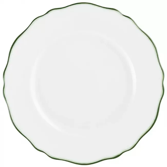 Touraine Double Filet Green Cream Soup Cup Without Foot Round 4.7 in.