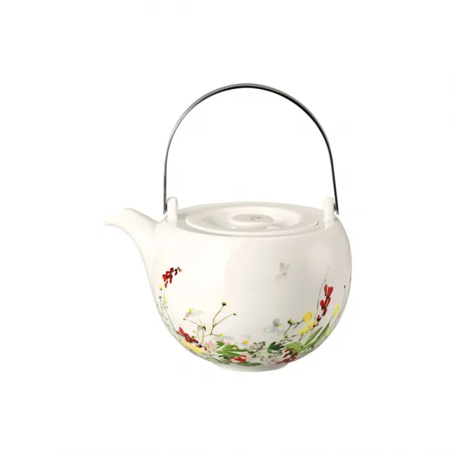 Brillance Fleurs Sauvages Tea Pot 3 Pc 46 oz (Special Order)