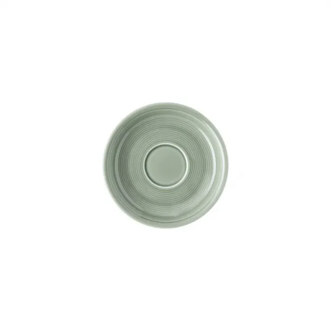 Trend Moss Green Coffee Saucer 5 1/2 in (Special Order)