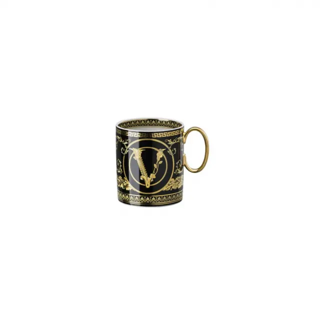 Virtus Gala Black Mug With Handle