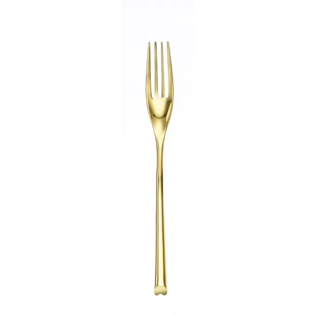 H-Art Pvd Gold Table Fork 8 1/4 In 18/10 Stainless Steel Pvd Mirror